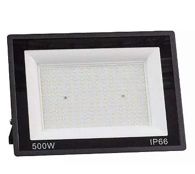 Mini Refletor LED SMD 500W Branco Frio Resistente à Água