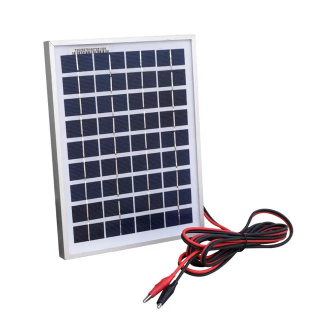 Placa Solar Compacta Fotovoltaica 20W para Pequenos Projetos