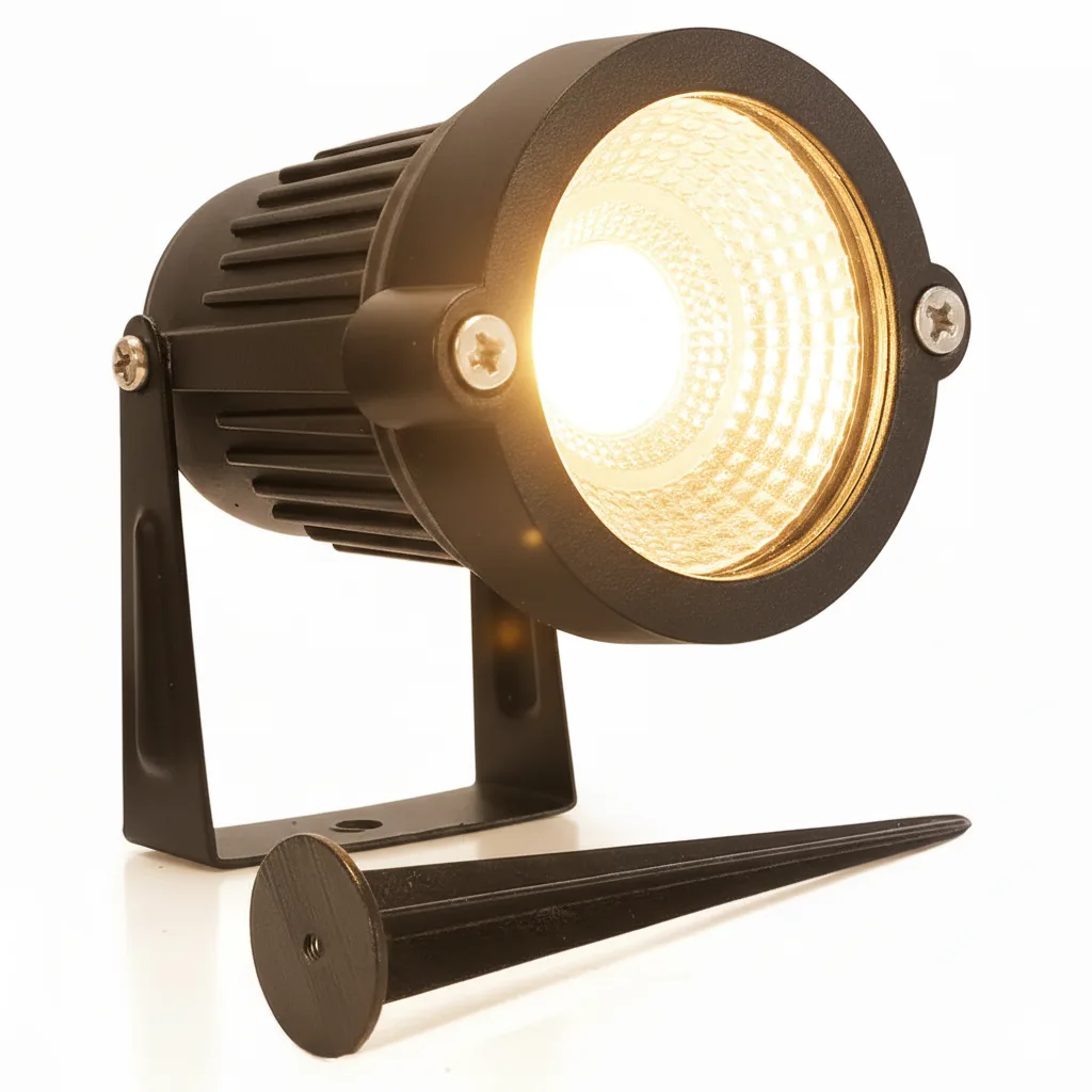 Espeto de Jardim LED 3W Direcionável Iluminação Quente