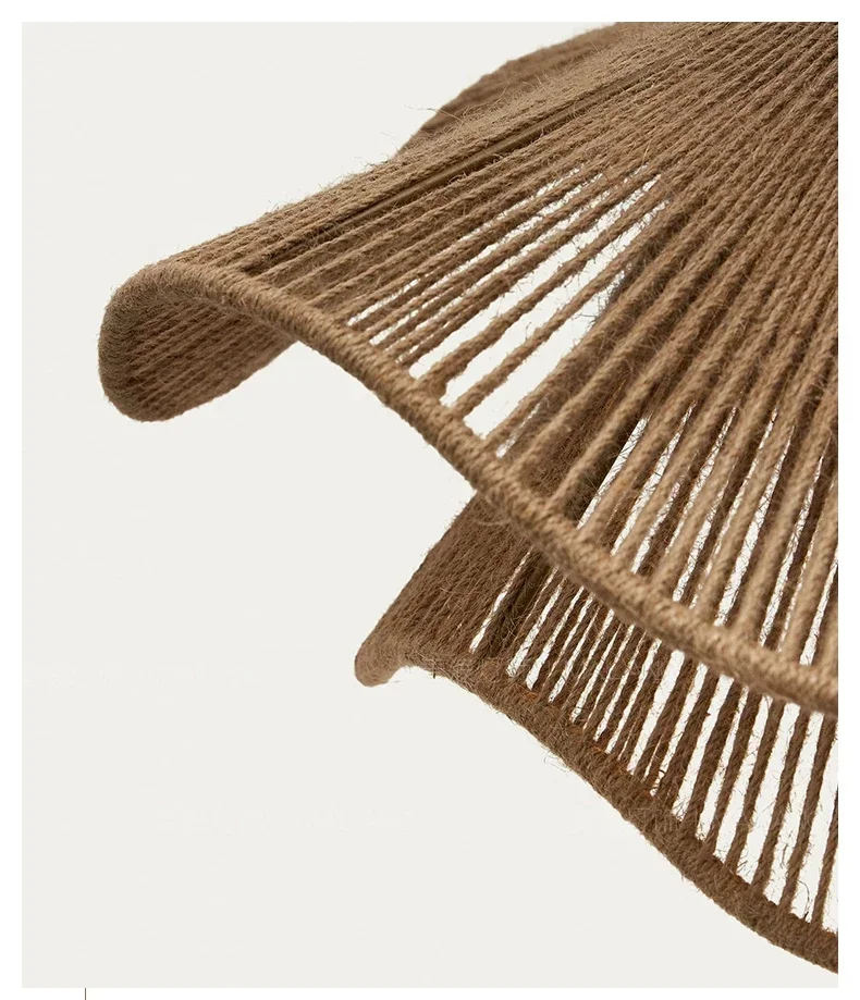 Pendente Rattan Design Rústico - Iluminação Aconchegante