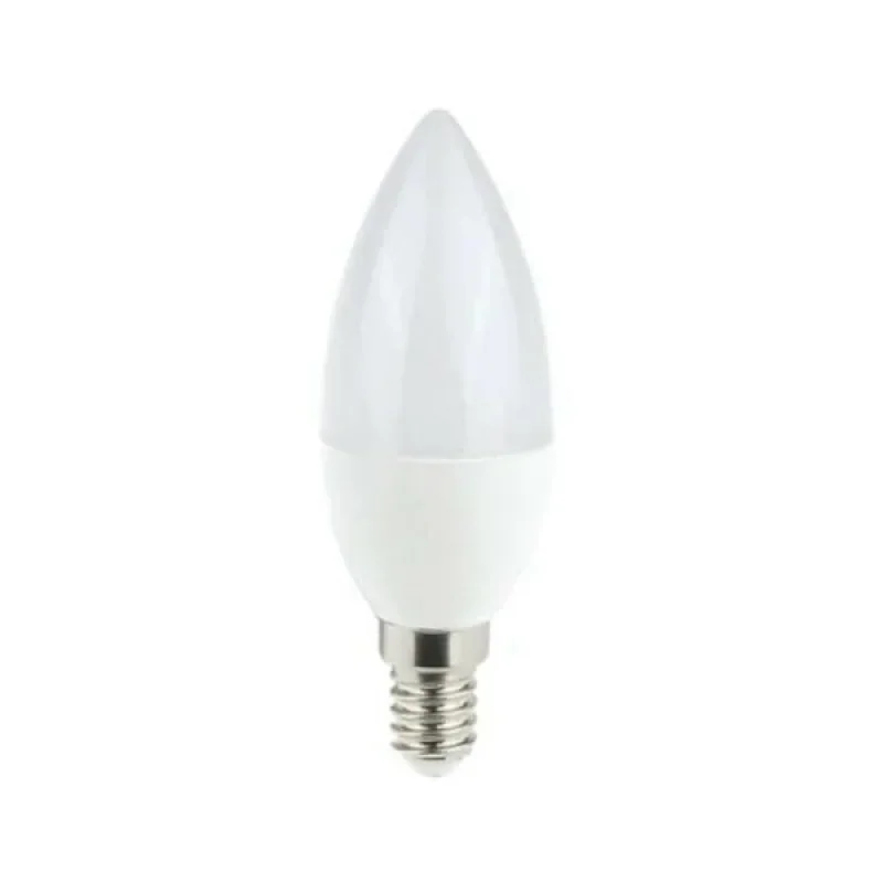 Lâmpada LED Vela Leitosa E14 4,5W Branca 6000K Bivolt