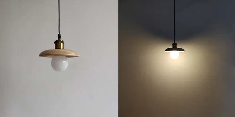 Pendente de Madeira Estilo Disco Nórdico - Verna