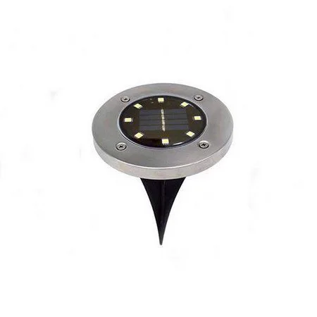 Kit 4 Espetos Solares Jardim LED Branco Quente 4W IP66