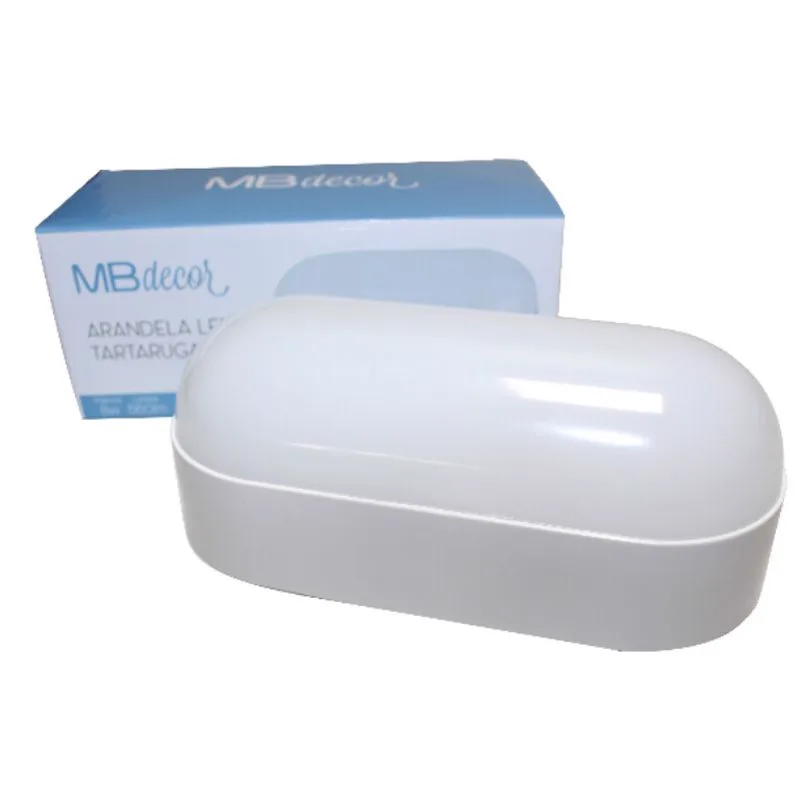 Arandela LED Tartaruga 8W Branca IP65 Bivolt para Áreas Externas