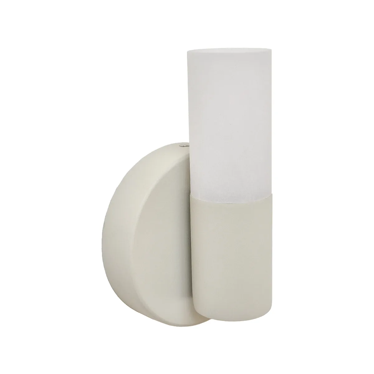 Arandela Cilíndrica Nude Minimalista com Luz G9