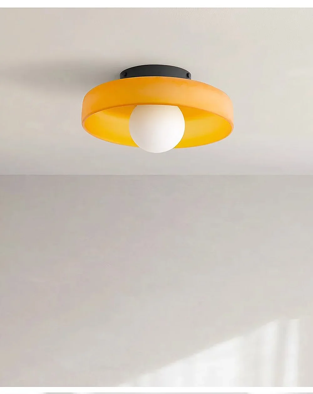 Lustre plafon Solara – design moderno e iluminação quente bivolt