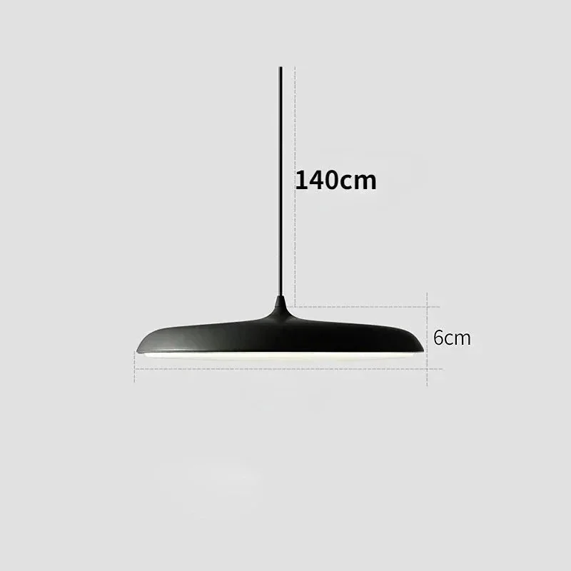 Pendente de Teto Disco Moderno LED Colorido Bivolt - 36W