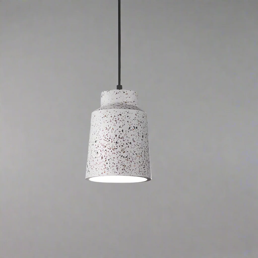 Pendente de cimento granilite: toque moderno para sua casa