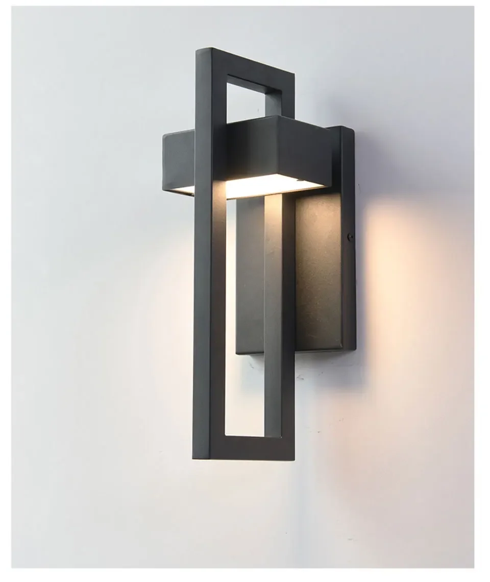 Arandela Industrial Torino: Iluminação Externa Bivolt para Fachadas e Varandas
