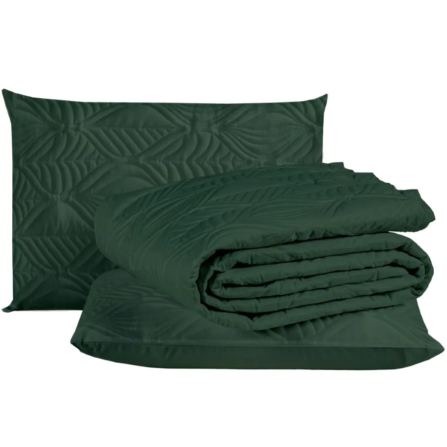 Cobre-Leito Casal Dupla Face Ultrassonic 150 Fios 3 Peças