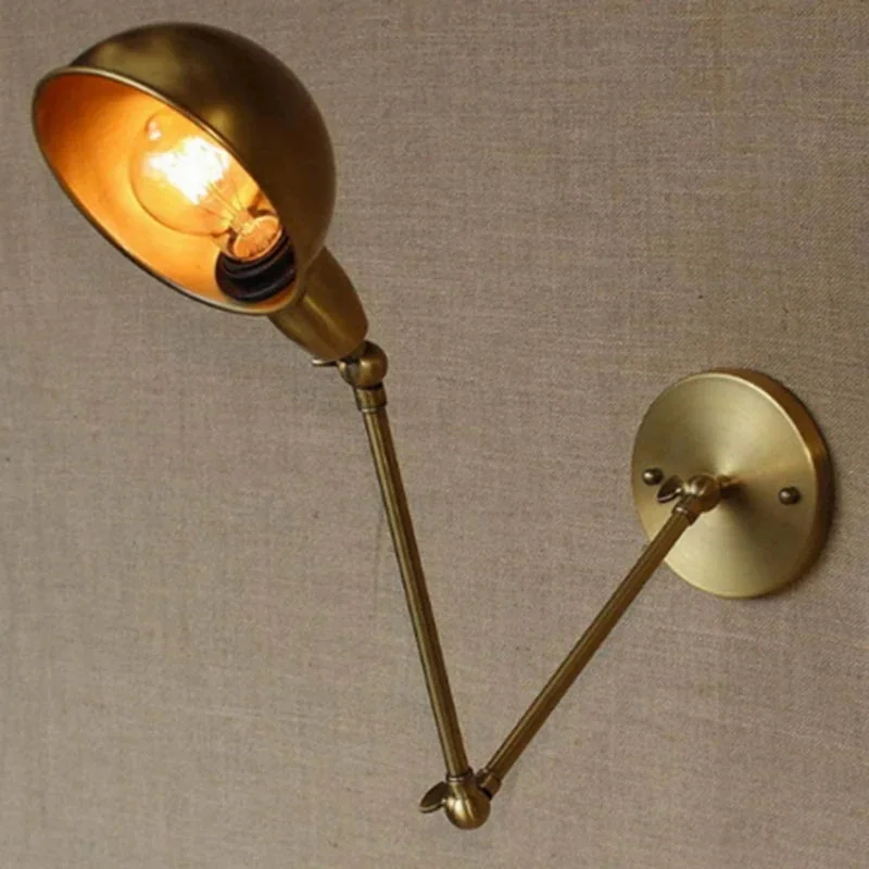 Arandela de Parede Articulável Maris Metal com Lâmpada E27