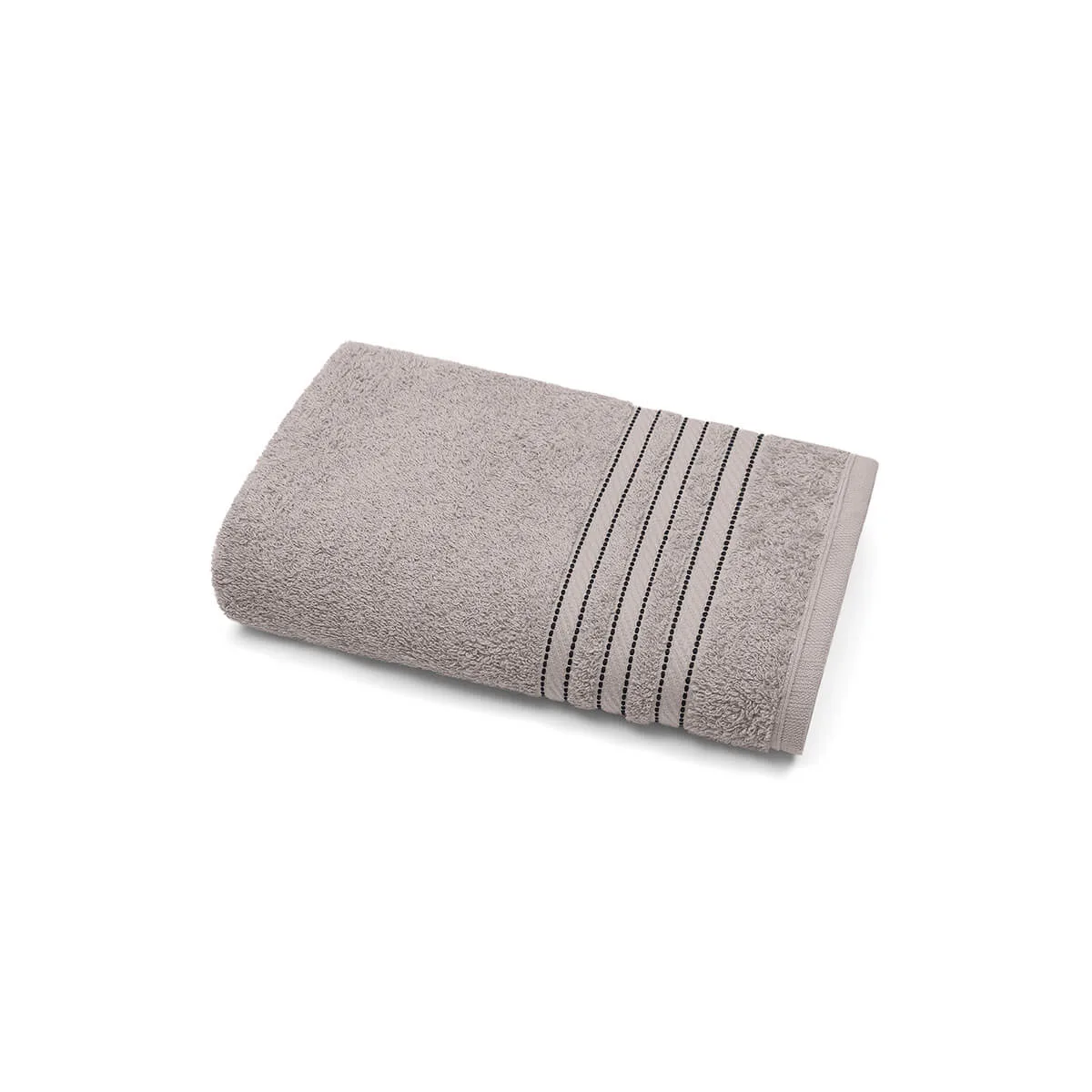 Toalha de Rosto Algodão 380g/m² 50cm x 70cm com Barra Listrada