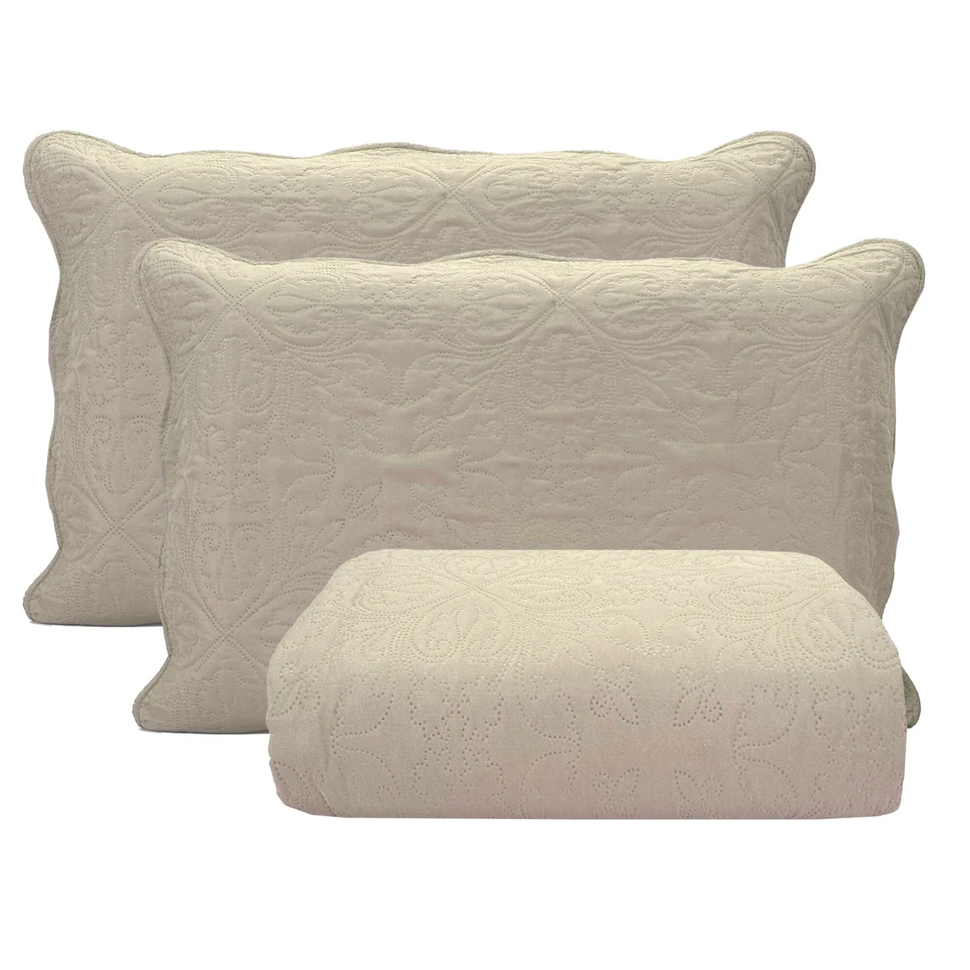 Cobre-Leito Casal 3 Peças Dupla Face Ultrassônico Charme