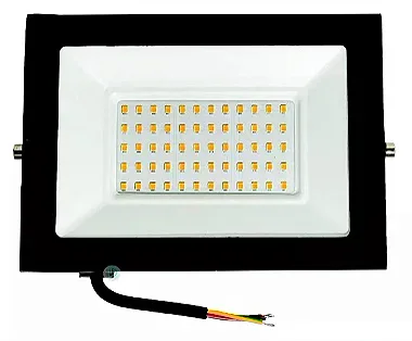 Refletor LED Holofote 400W Branco Quente para Ambientes Externos