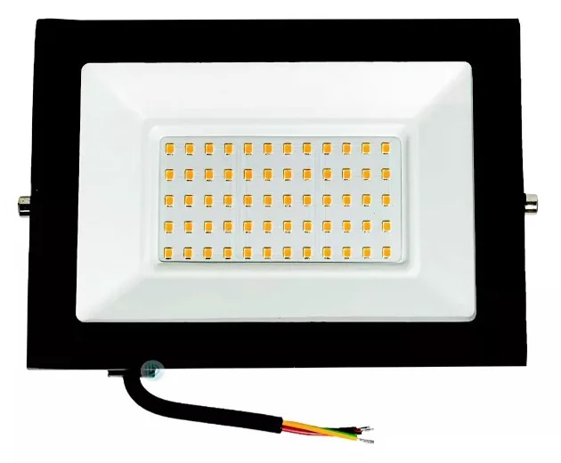 Kit 20 Holofotes LED 200W Externos Branco Quente IP65/66