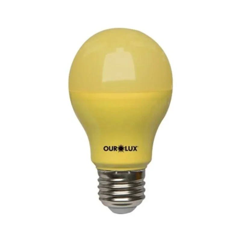 Lâmpada LED Anti Inseto 4W Amarela Ambiente Externo e Interno
