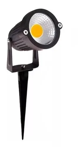 Espeto de Jardim LED COB 5W Branco Quente IP65 Conforto Externo