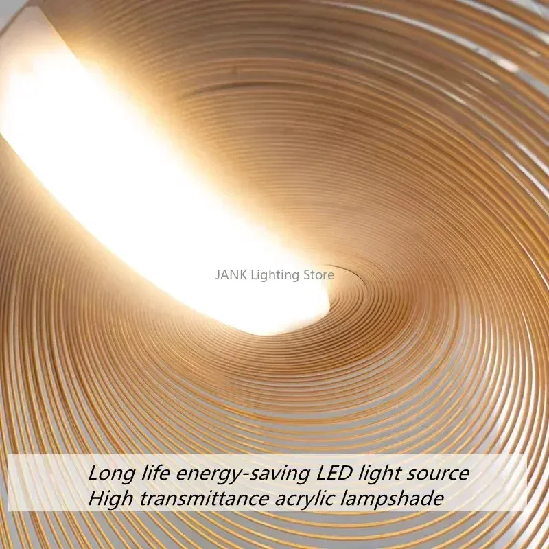 Lustre Japonês de Madeira Design Orgânico