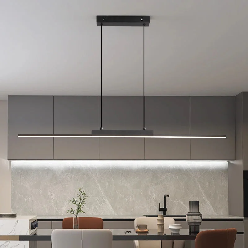 Pendente de Teto LED Line Minimalista 100cm Bivolt 26W
