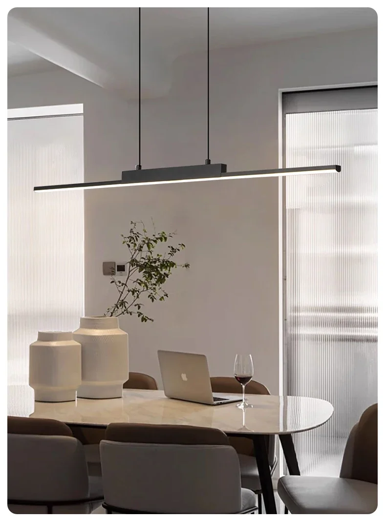 Pendente de Teto LED Line Minimalista 100cm Bivolt 26W
