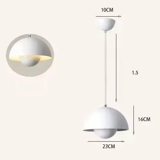 Pendente Luminária Cogumelo Infinity - Design Moderno e Aconchegante