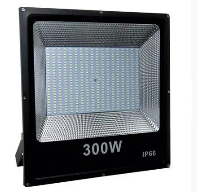 Kit 5 Refletores LED Potentes 300W | Luz Branca Fria Externa