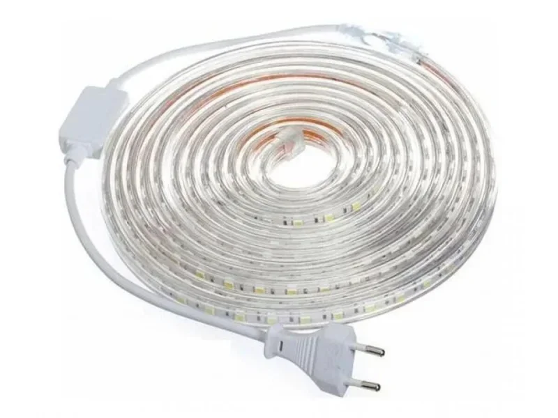 Fita LED Branca Fria 6000K 5m 4,8W 127V – Versatilidade Moderna