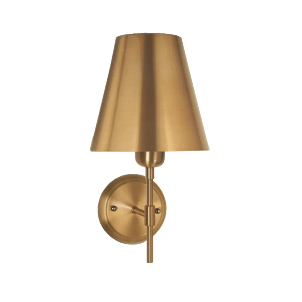 Arandela Clássica Cúpula de Metal Bronze E27