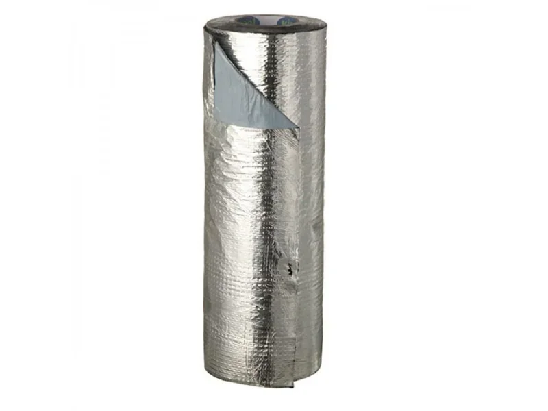 Fita Impermeável Autoadesiva Asfáltica Alumínio 45cm x 10m