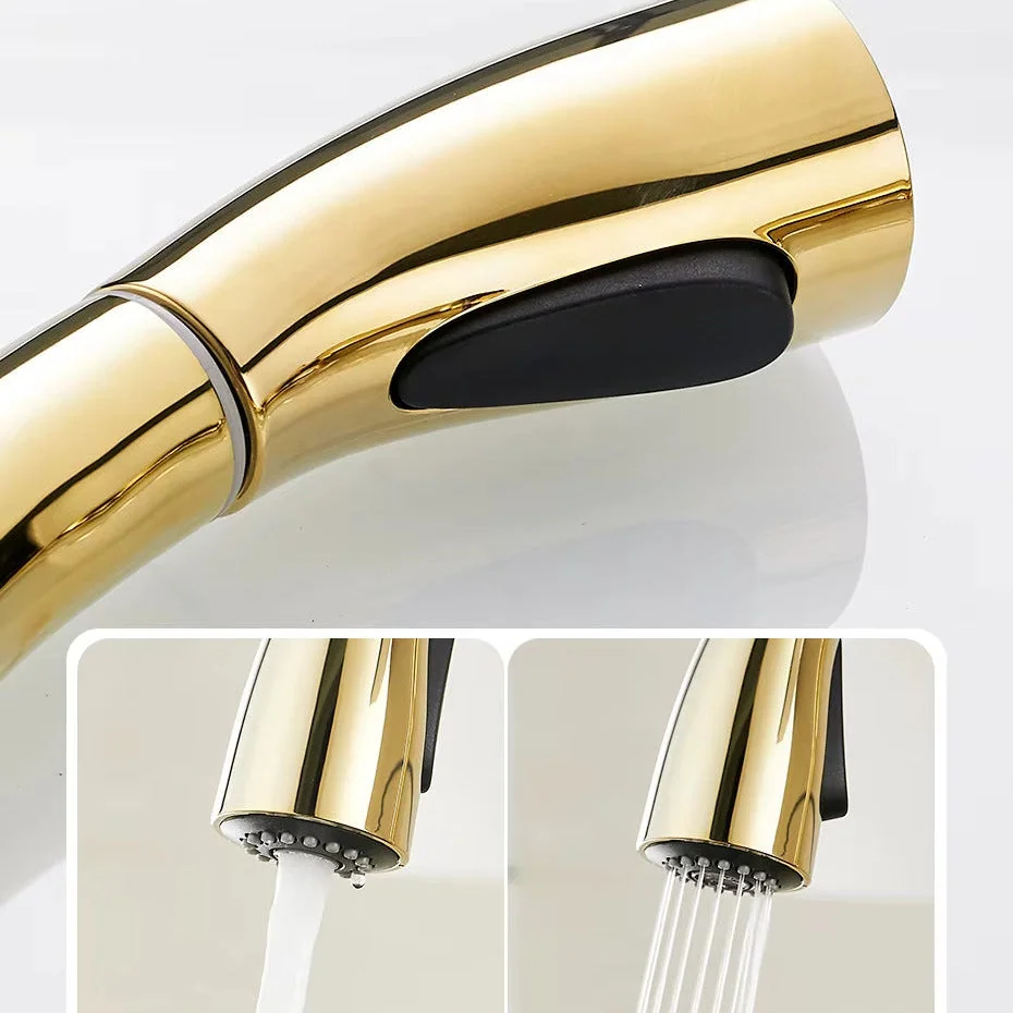 Torneira monocomando de cozinha com ducha extensível em aço inox