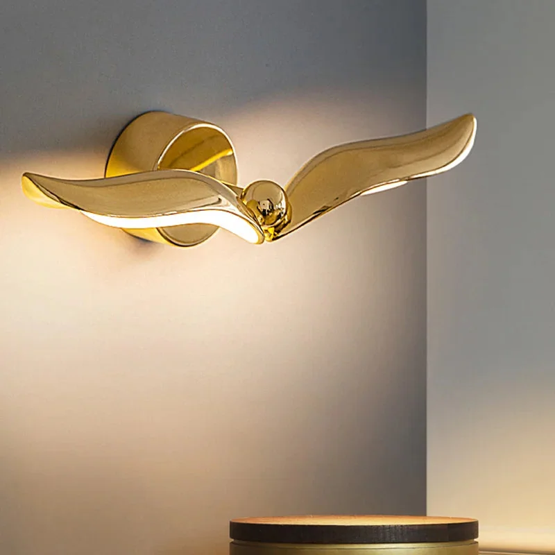 Arandela decorativa pássaro LED - Bivolt