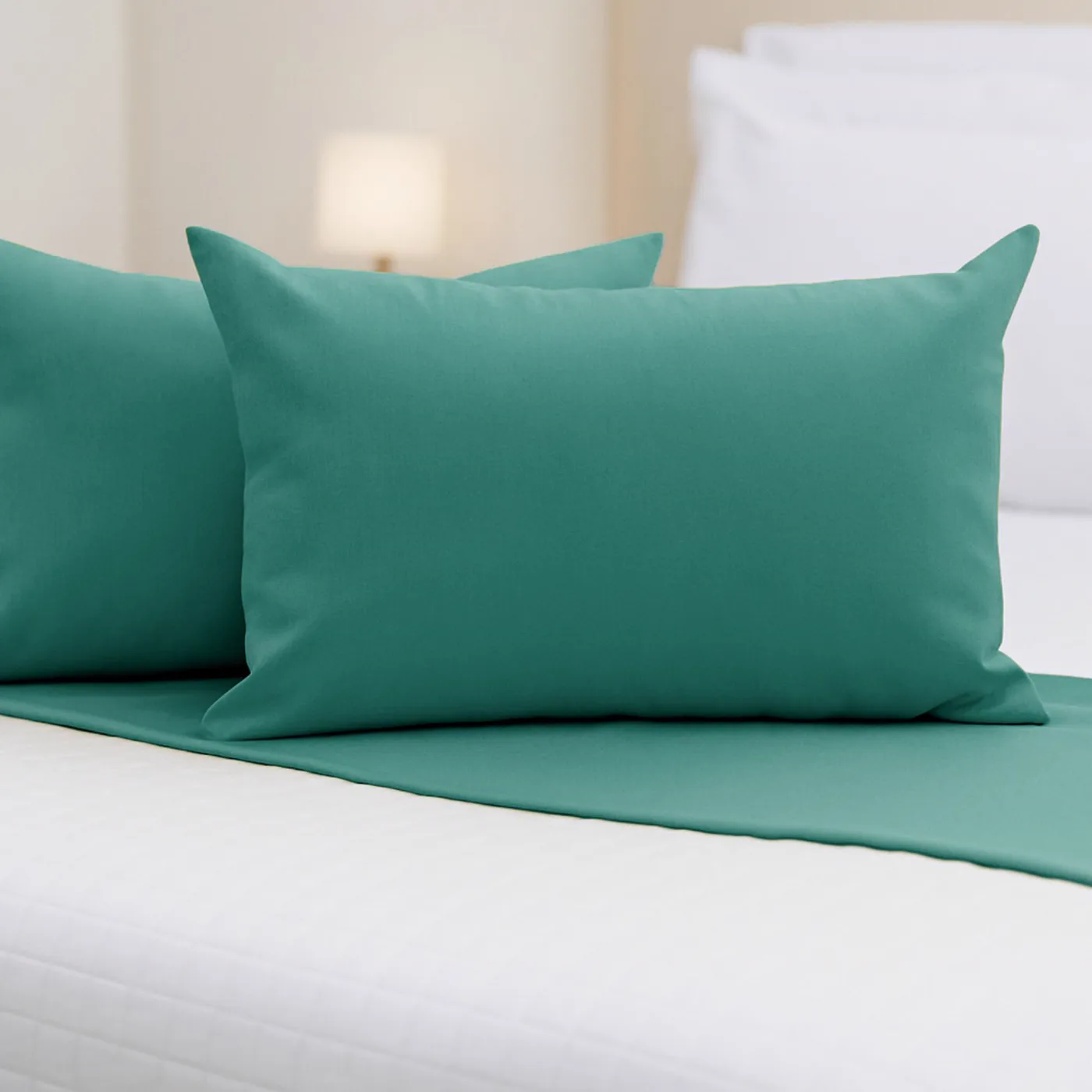 Kit Peseira King com Almofadas Suede Elegantes - 3 Peças