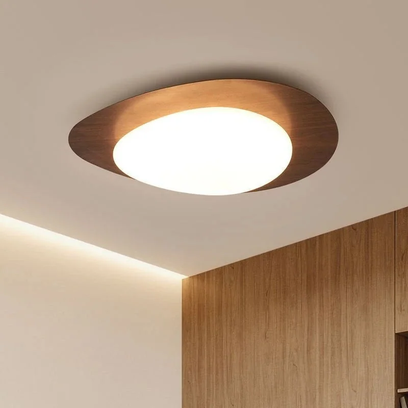 Lustre Plafon Oval Orgânico em LED - Design Moderno e Sofisticado