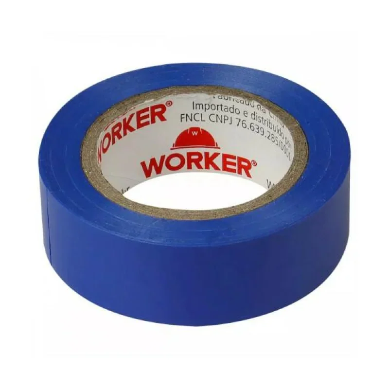Fita Isolante Antichama Uso Geral Azul 19mm x 10m