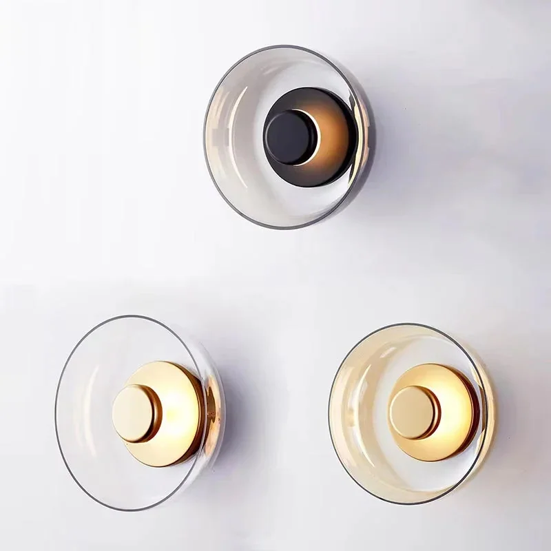 Arandela de Parede Aura: Sofisticação Minimalista para Seu Ambiente