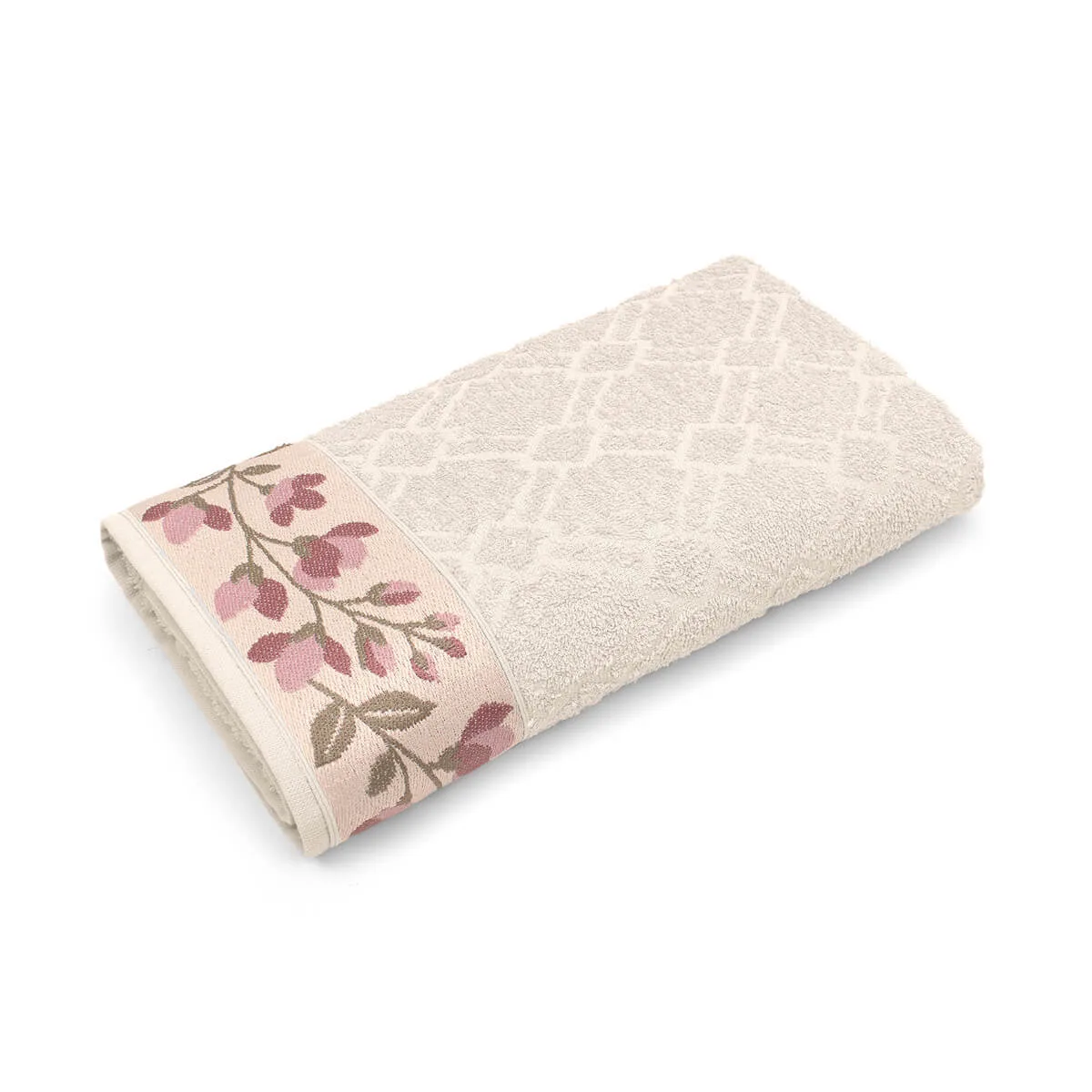 Toalha de Rosto Algodão/Poliéster 420g/m² 50cm x 70cm Urbana Raissa
