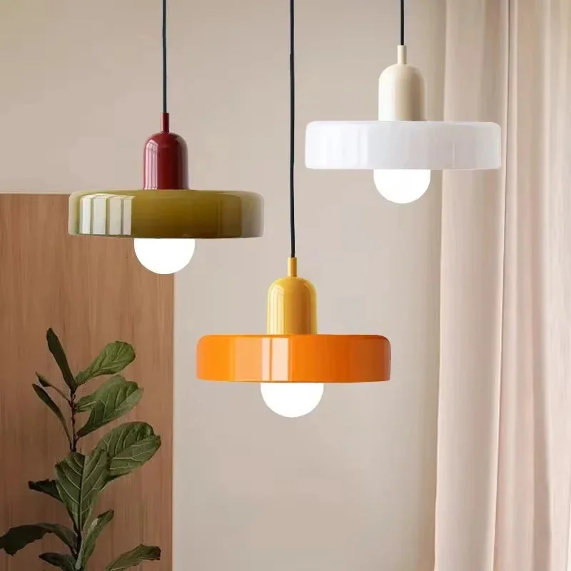 Pendente de Vidro Colorido Solara - Toque Moderno e Vibrante