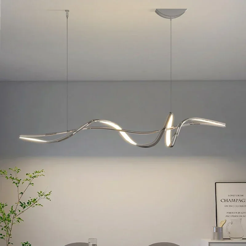 Pendente Linear Nórdico LED Design Minimalista
