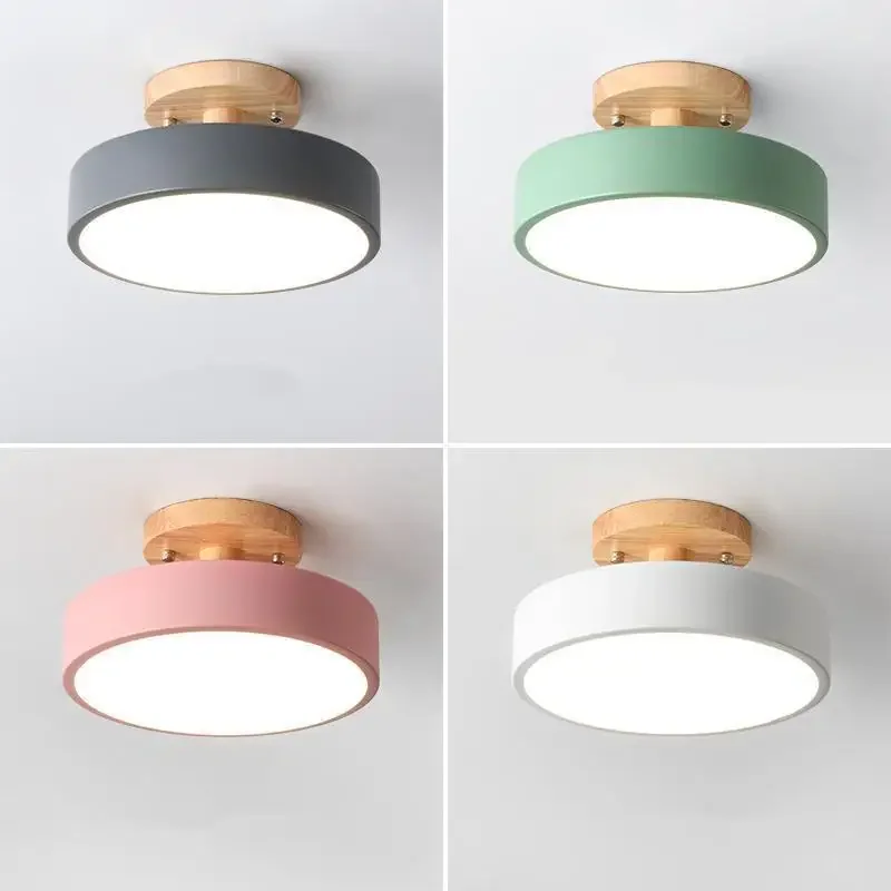 Lustre de Teto LED Colors Creative Redondo Decorativo