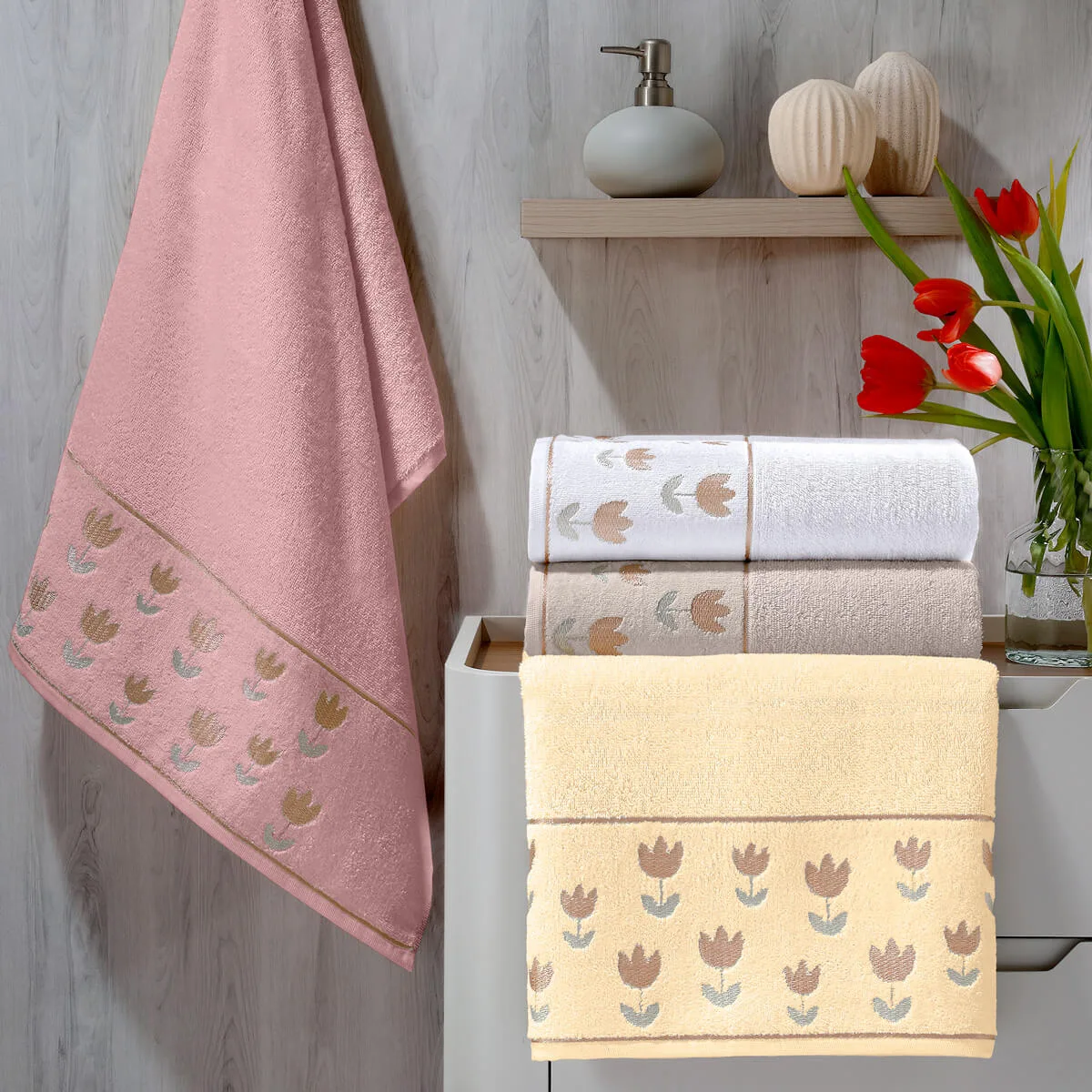 Toalha de Banho 95% Algodão Felpuda 460g/m² 70x140cm Conforto Duradouro