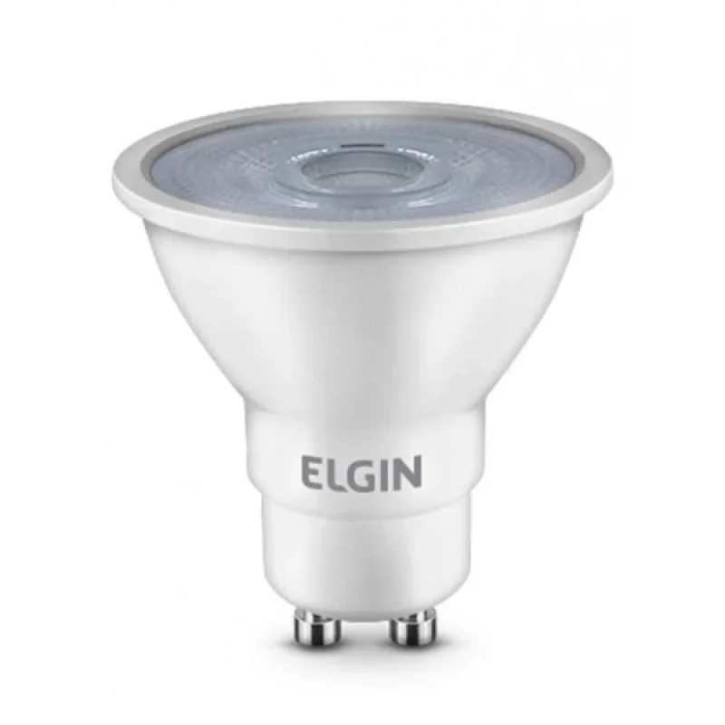 Lâmpada LED Dicroica GU10 4,8W Branca Fria para Foco