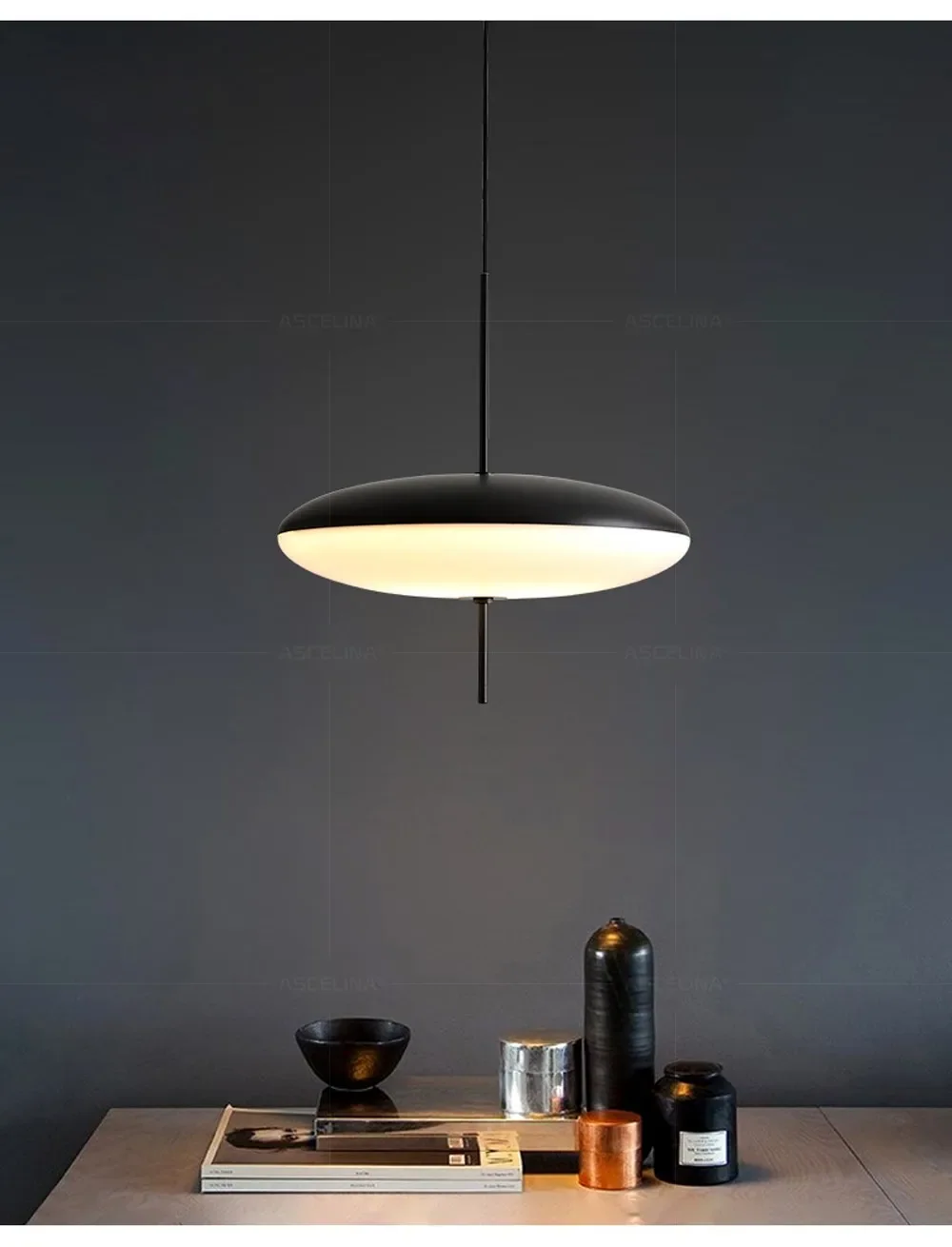 Pendente Disco Facine - Iluminação Moderna e Aconchegante