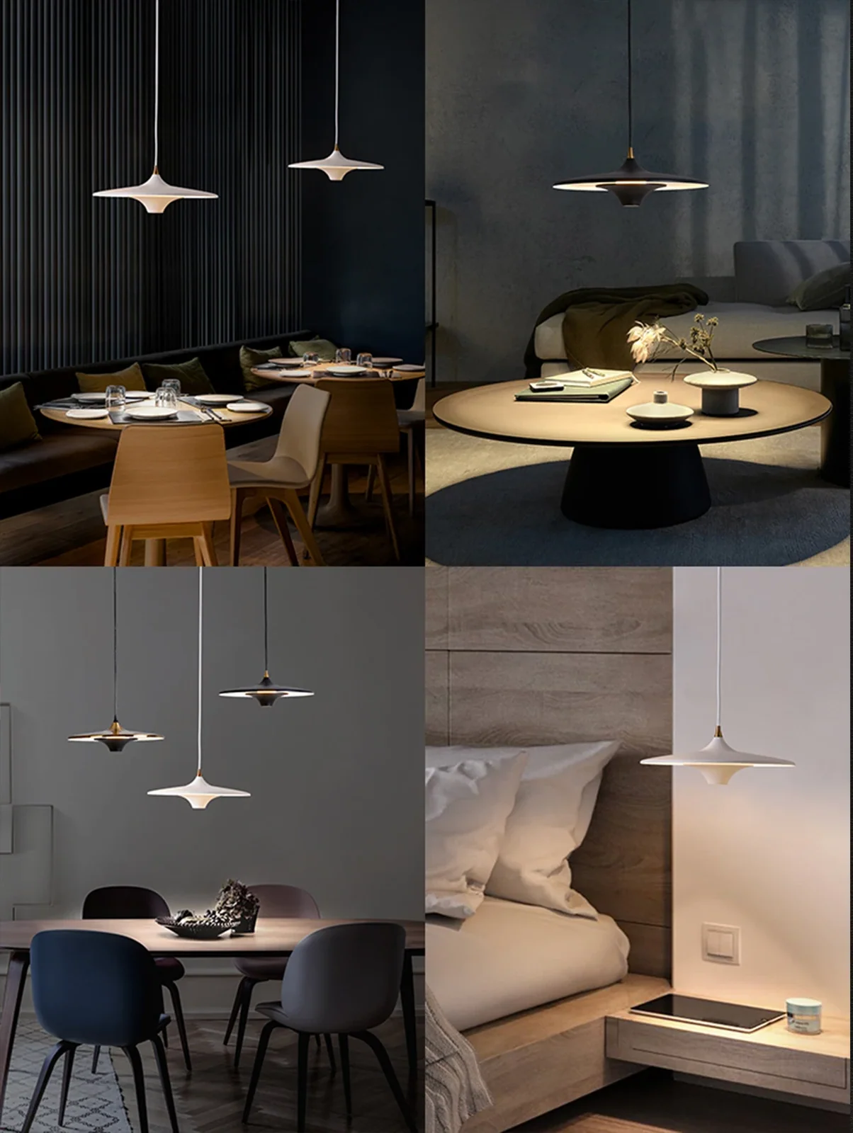 Pendente Capri com LED Integrado: Iluminação Aconchegante e Design Moderno