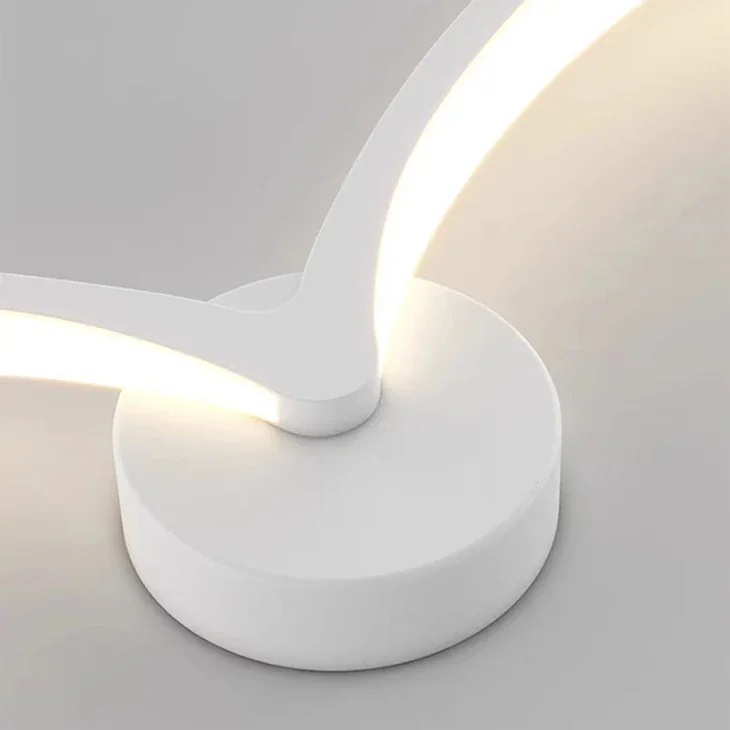 Arandela Pássaro Gaivota LED Moderna - Metal e Acrílico Bivolt