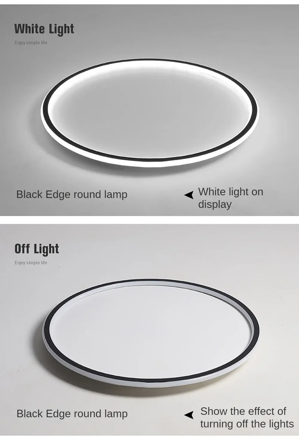 Lustre de Teto Plafon Moderno Bairos - Iluminação Versátil e Elegante