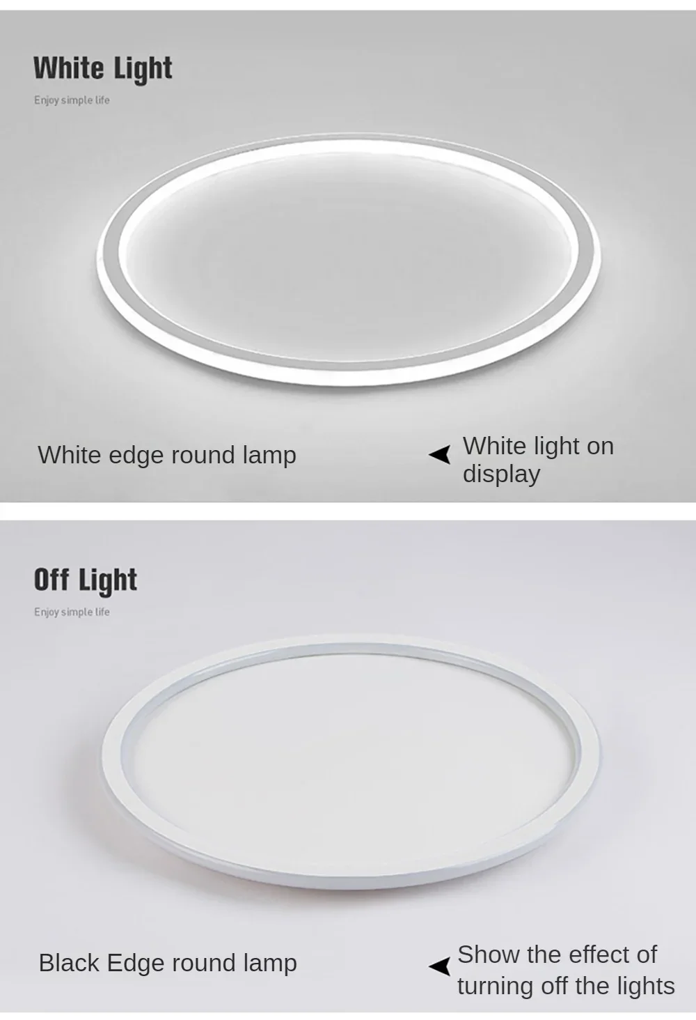 Lustre de Teto Plafon Moderno Bairos - Iluminação Versátil e Elegante