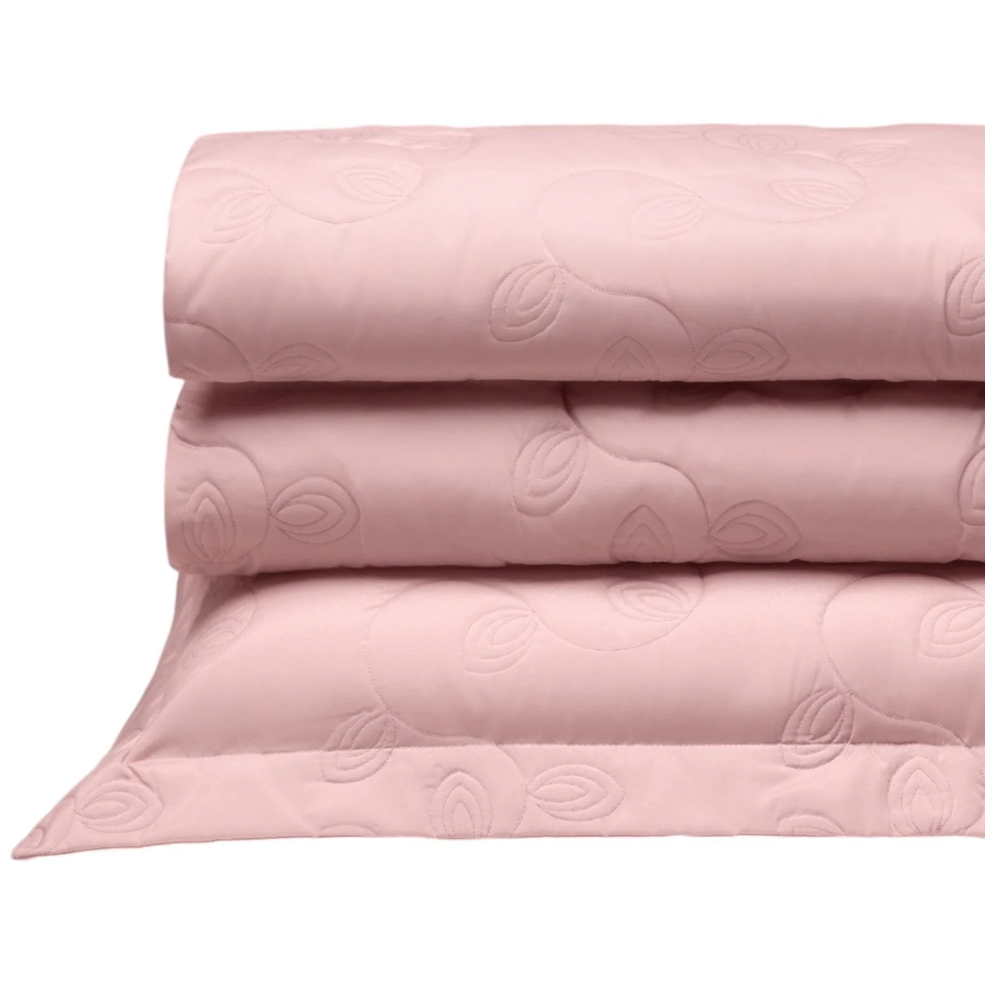 Cobre-Leito Queen Bordado Floral 300 Fios - 3 Peças