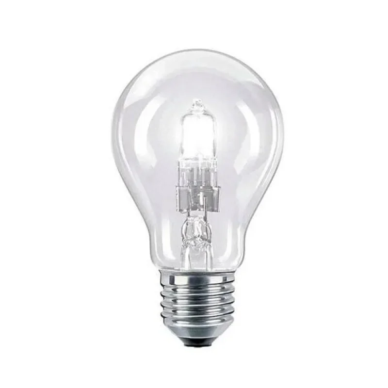Lâmpada Halógena Bulbo H60 42W Luz Morna 127V