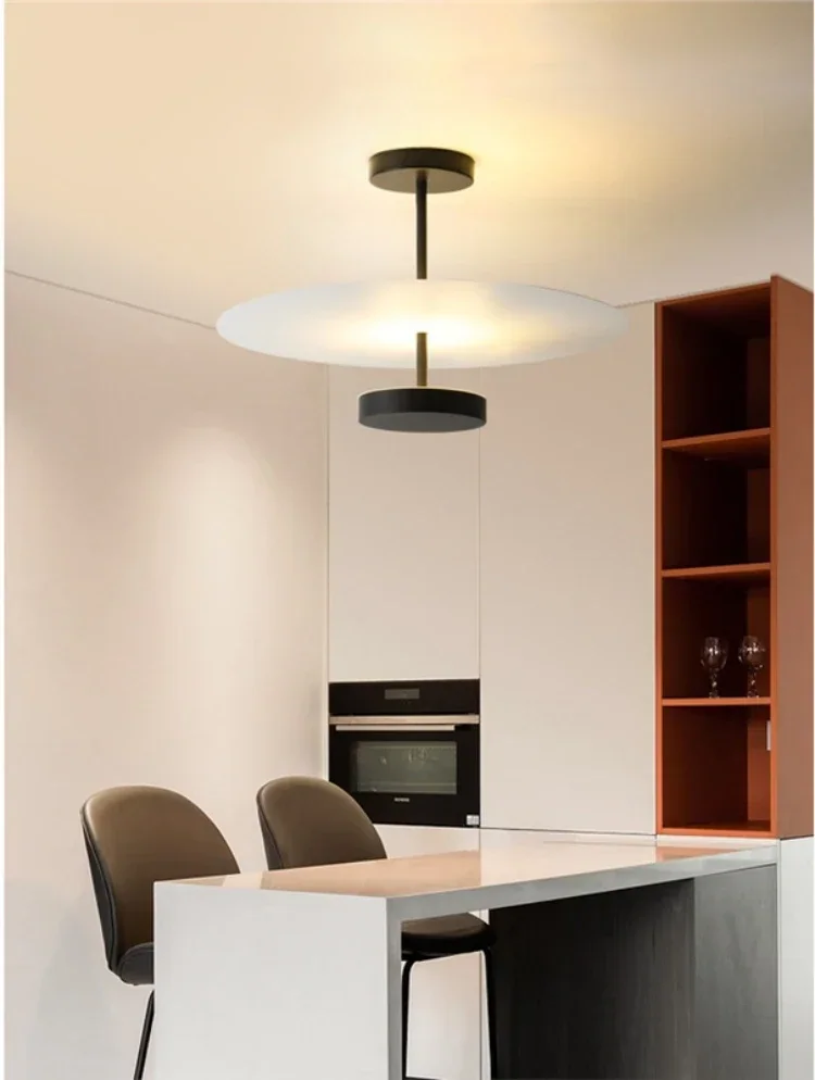 Lustre Pendente Disco Venezia LED Integrado Bivolt – Iluminação Moderna