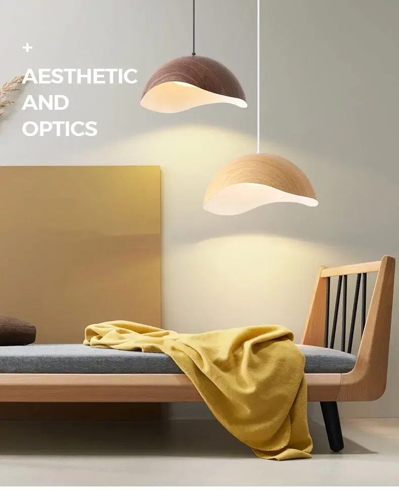 Pendente orgânico estilo madeira: charme e modernidade para seu ambiente
